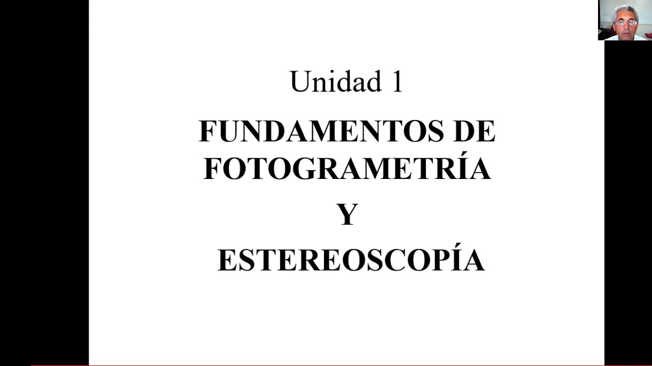 UT01- Fundamentos de Fotogrametría y Estereoscopia