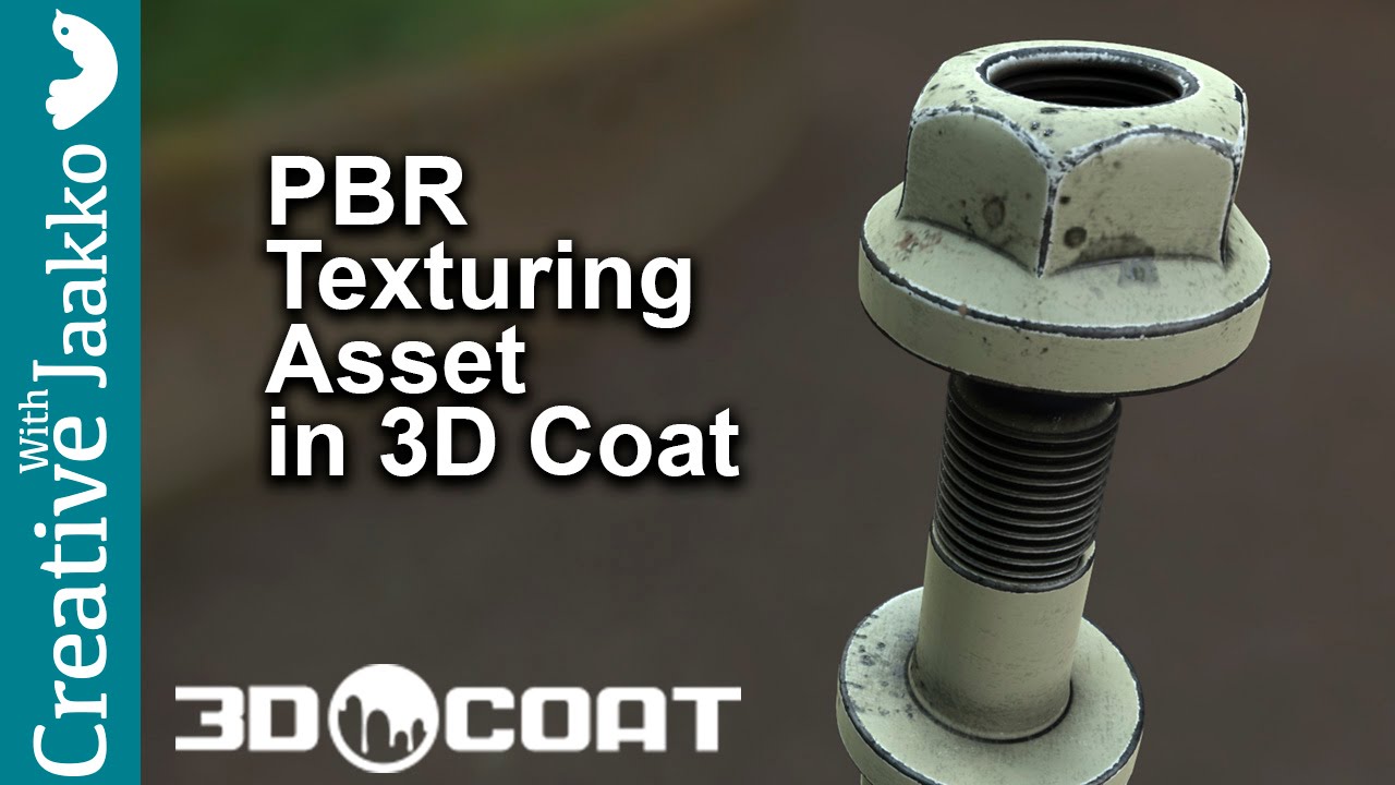 PBR texturing in 3D Coat Tutorial