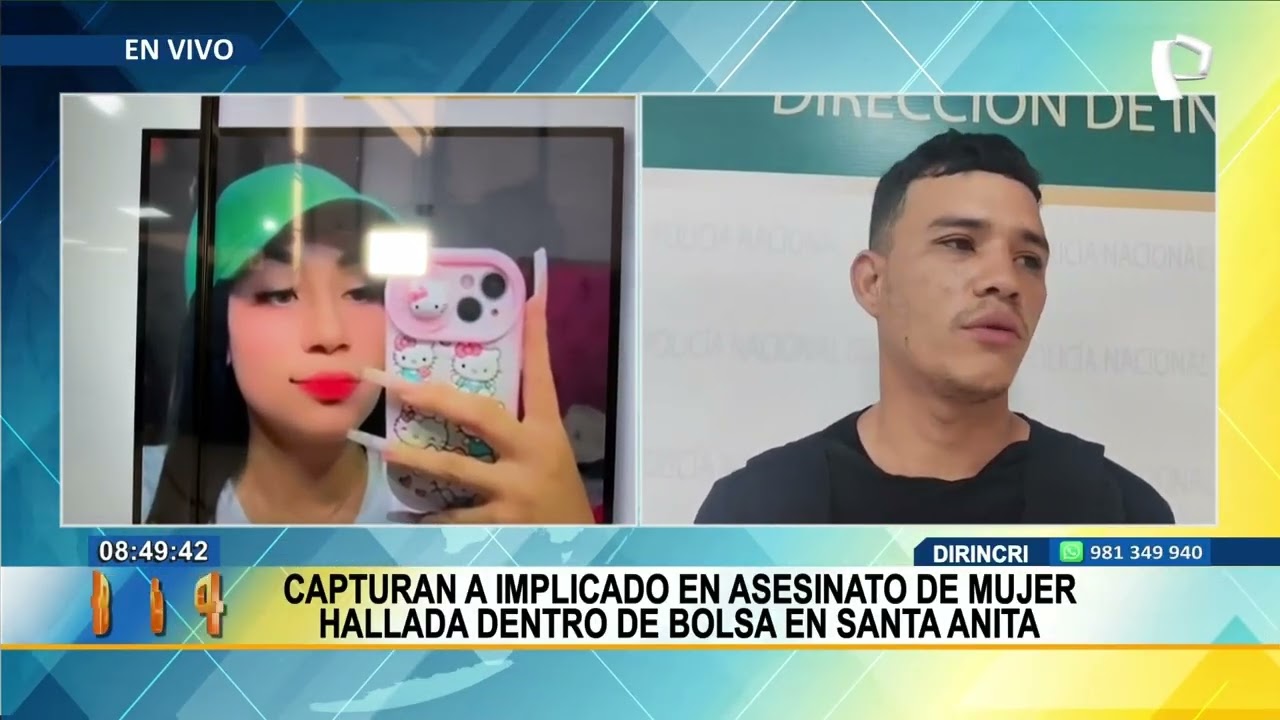 BDP VIVO | Santa Anita: capturan a implicado en asesinato de mujer hallada en bolsa