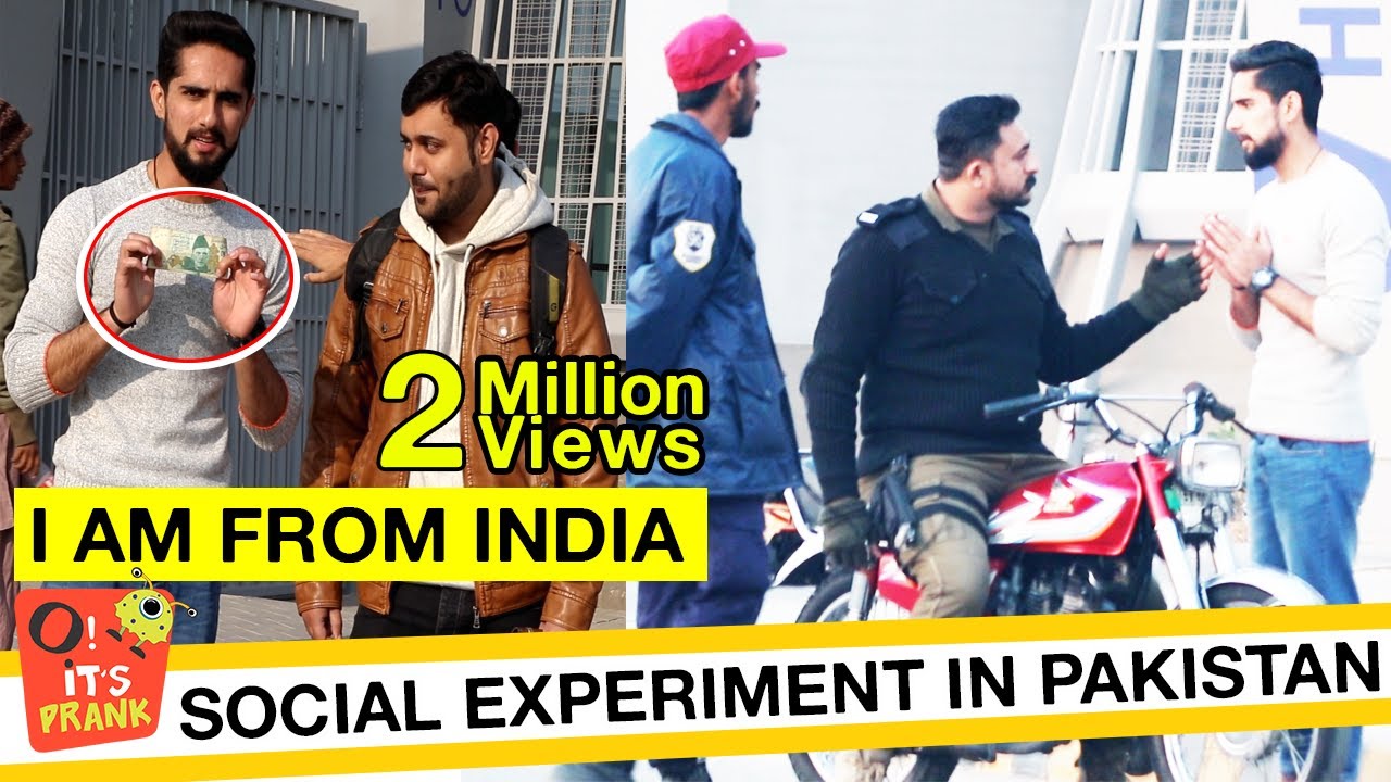I AM FROM INDIA PLEASE HELP | Social Experiment in Pakistan