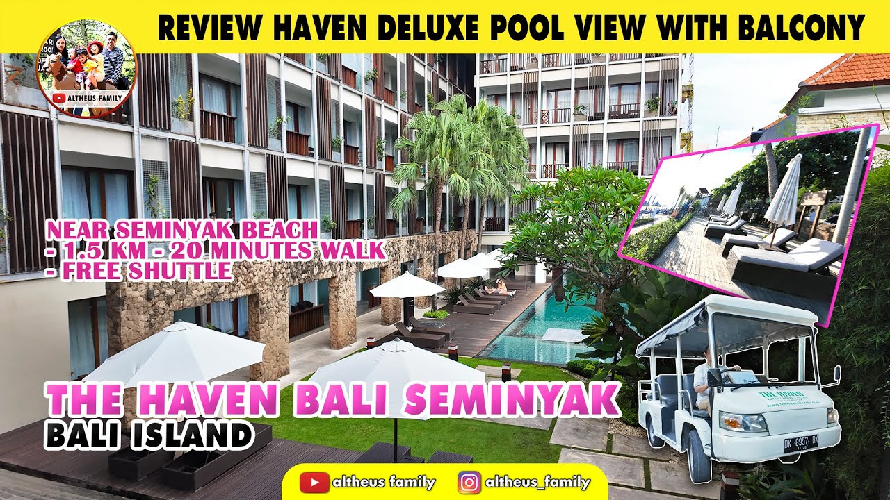 REVIEW The Haven Bali Seminyak 4K | Mewah Kamar Luas Ada Private Beach