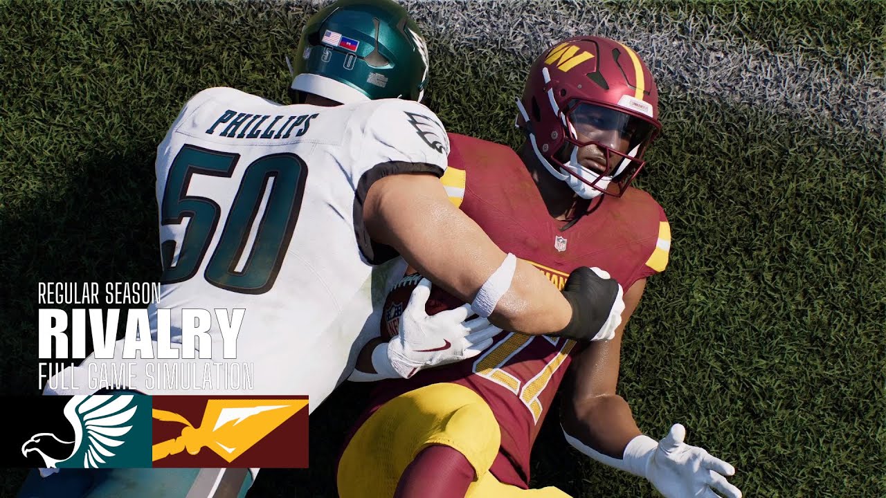 Eagles vs. Commanders | 2026 Rivalry Game | Madden NFL 26 Simulation