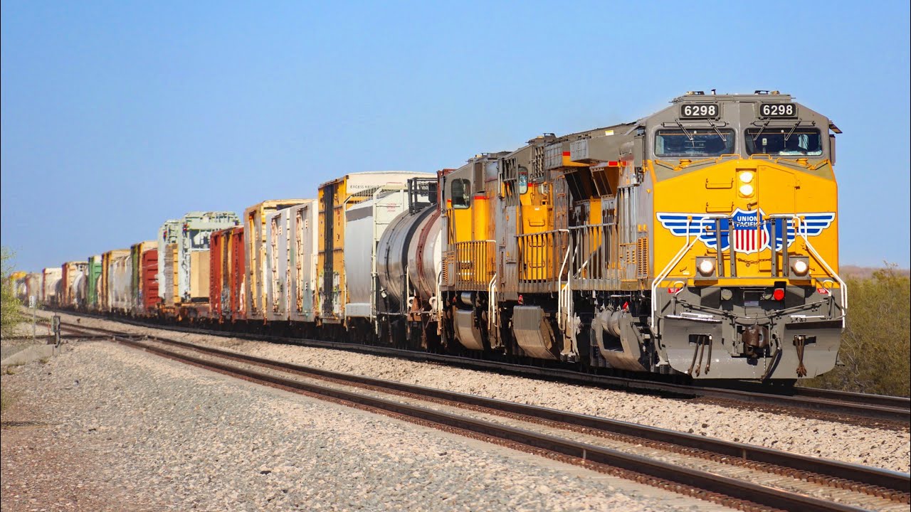 Western Railroading Series: Union Pacific's Sunset Route Through The Southwestern Desert