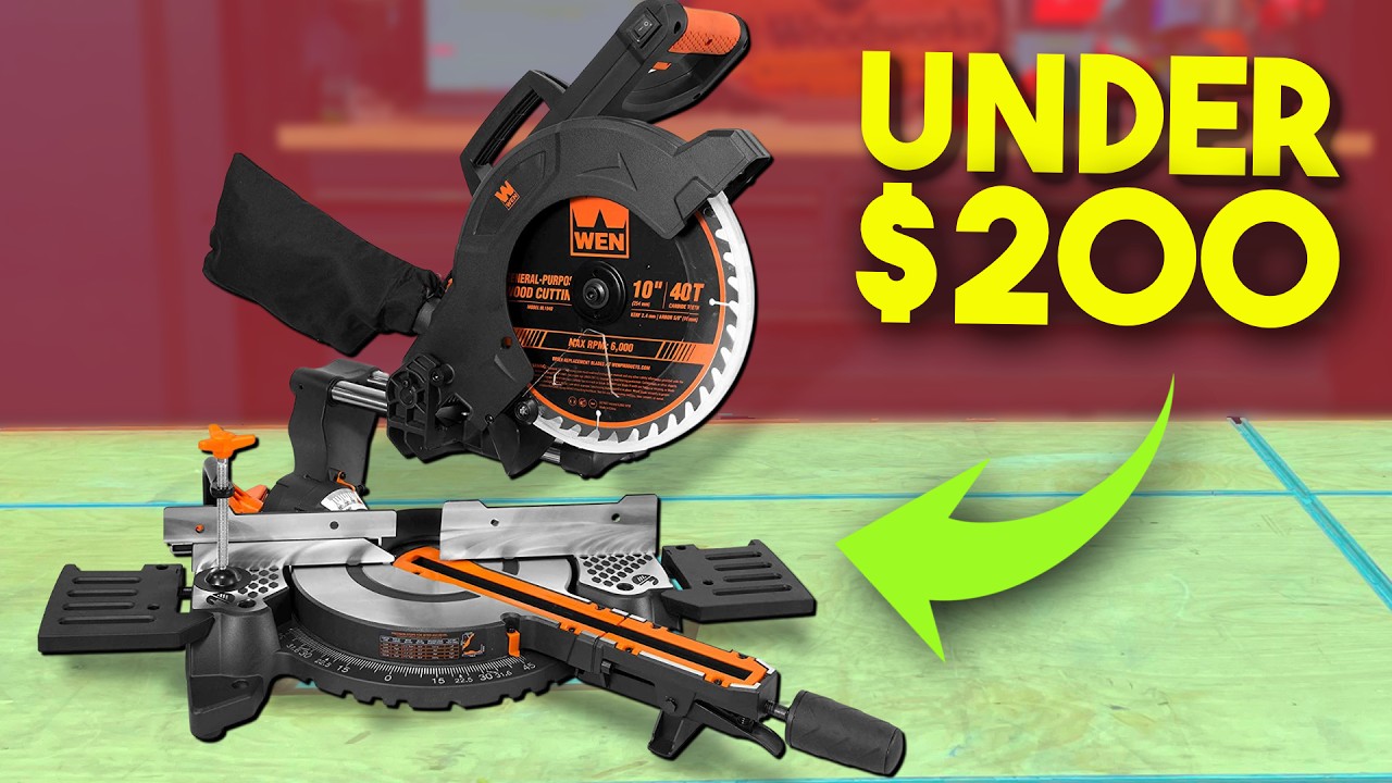 The Best Miter Saw For Beginner Woodworkers under $200?