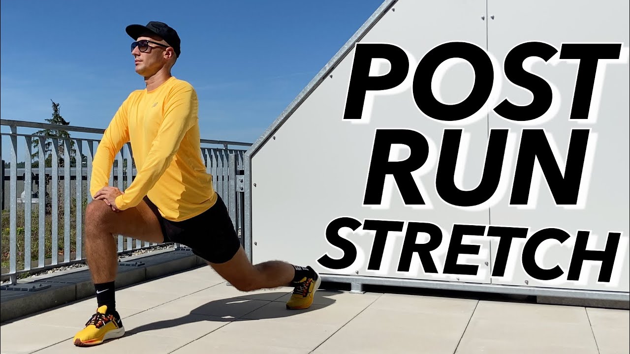 7 Min POST RUN STRETCHES FOR RUNNERS: Run and Stretch