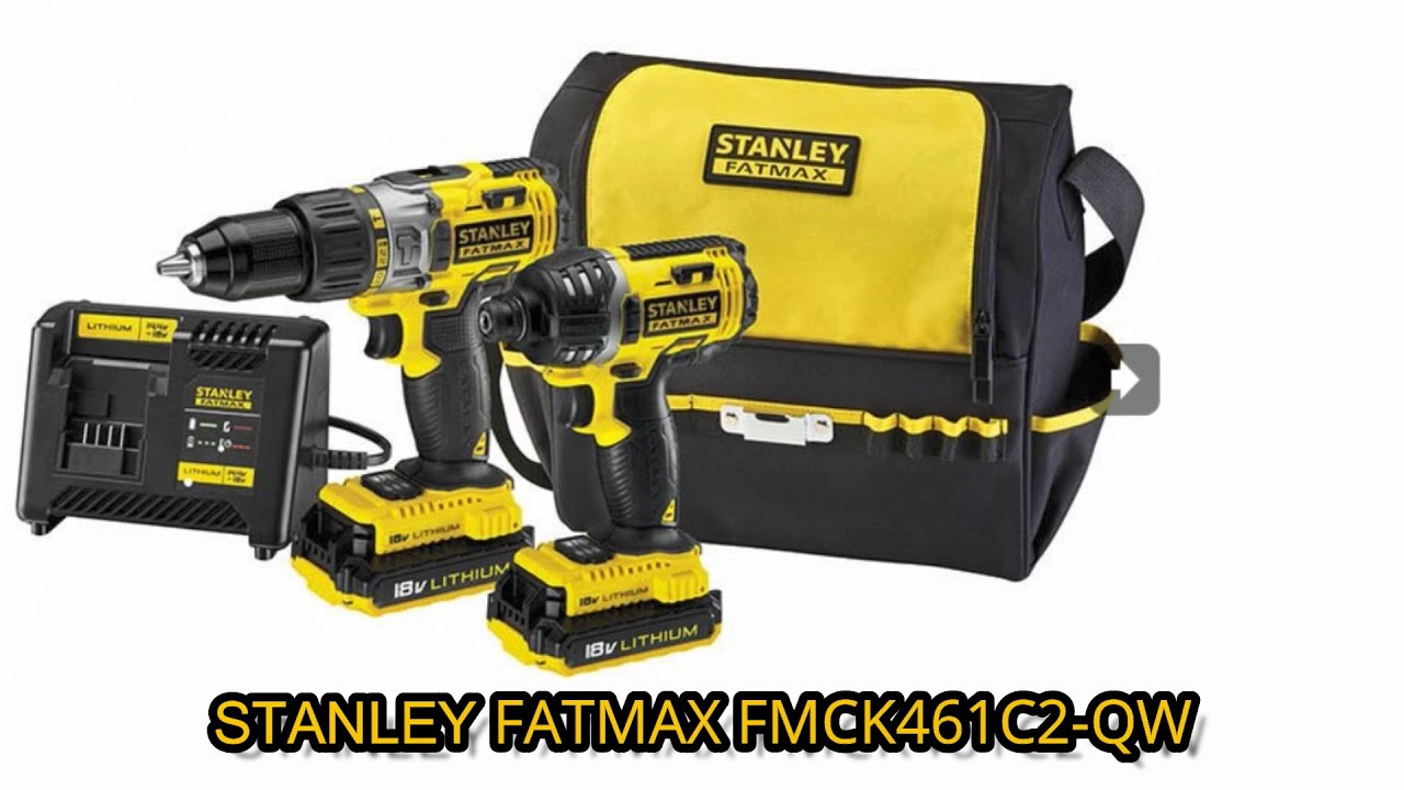 UNBOXING | STANLEY FATMAX FMCK461C2-QW, Sada aku nářadí 18V | LHCH