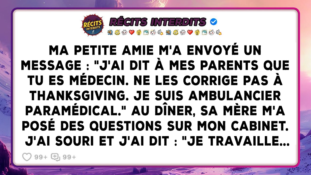 Ma Petite Amie M'a Envoyé Un Message : 