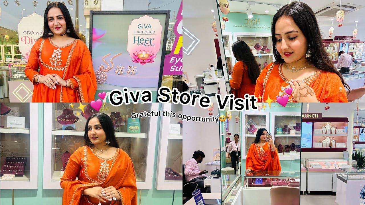 Giva Store Visit For The First Time🫶🏼🥹|| I’m So Blessed🫶🏼🙏|| 