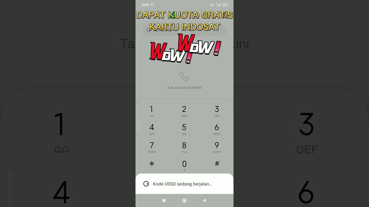 CARA MENDAPATKAN KUOTA GRATIS INDOSAT LEWAT KODE DIAL
