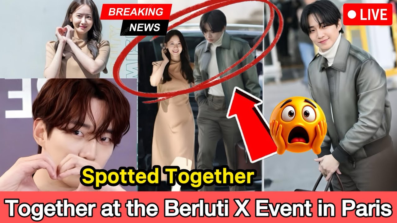 Lee Junho and Imyoona Spotted Together at the Berluti X Event in Paris Walking like Couple