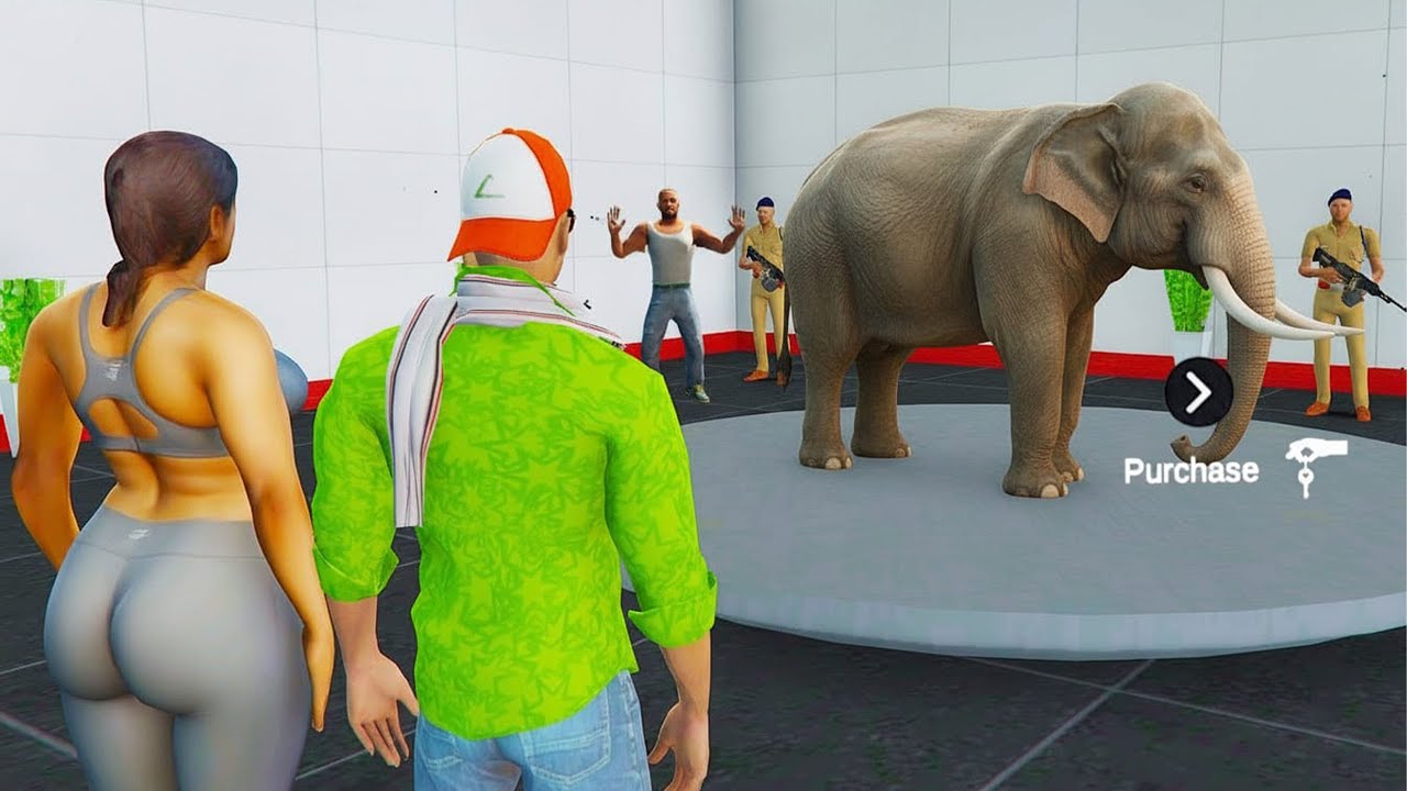 🤩 Franklin And Jack Purchase Elephant 🐘 🤩 Indian Theft Auto 💥😱 Indian Bike Driving 3d 💥🤩 New Update