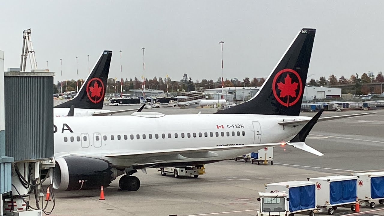 Vancouver (YVR) 🇨🇦 ~ Los Angeles (LAX) 🇺🇸 - Air Canada - Boeing 737 MAX 8 - Full Flight