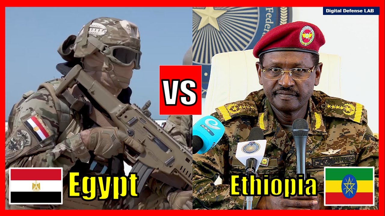 Egypt vs Ethiopia - Military power comparison 2024