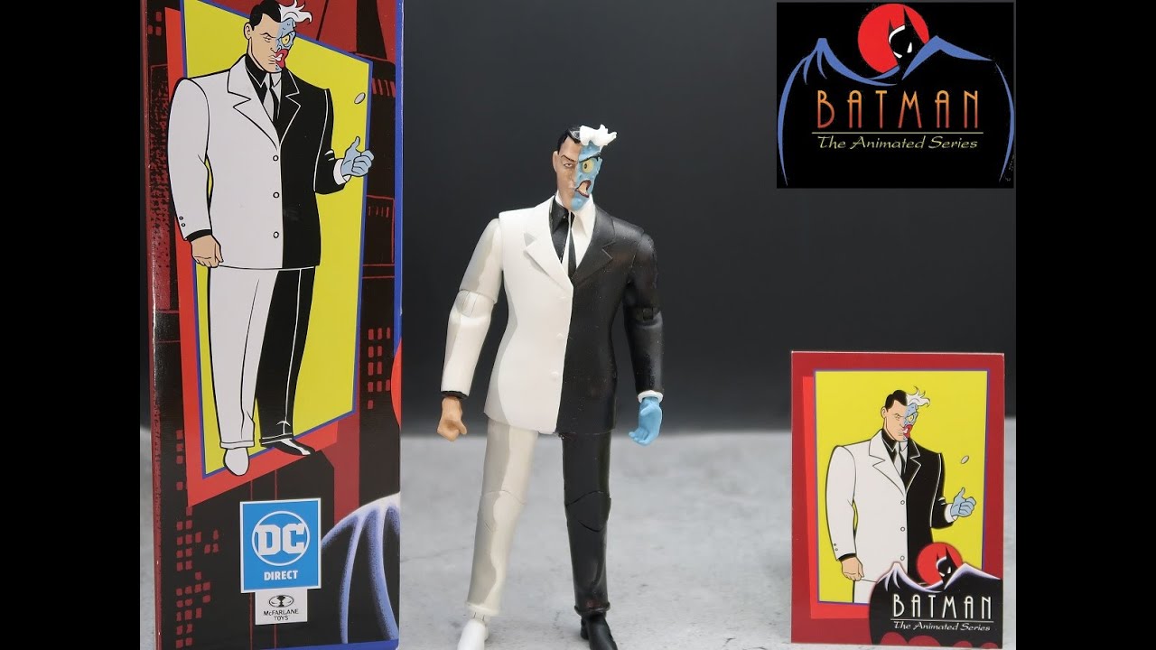 Target Exclusive: McFarlane Toys: Batman the Animated Series: Two Face review and Cell Shading fix.