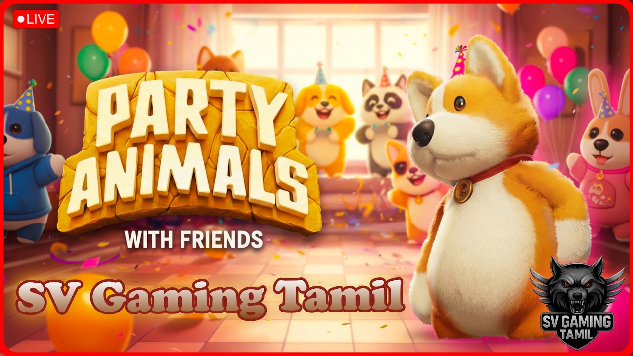 Party Animals With Friends 😂🔥 | Funniest Moments Ever | SV Gaming Tamil