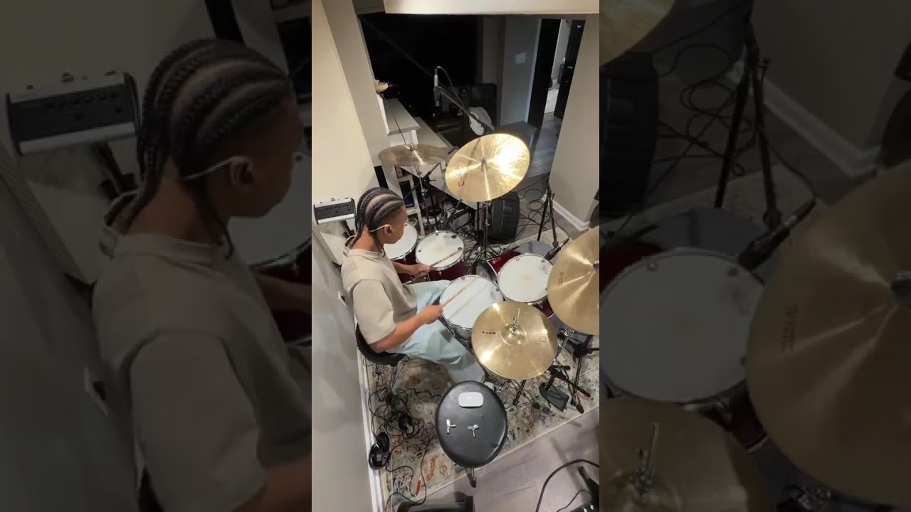 Ain’t it fun — Paramore — Drum Cover by Noah Kabia