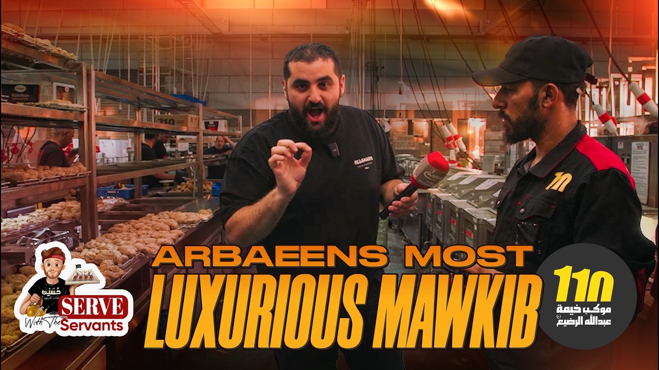 Inside Arbaeen's Largest and Most Advanced Mawkib | Serve With The Servants Ep9