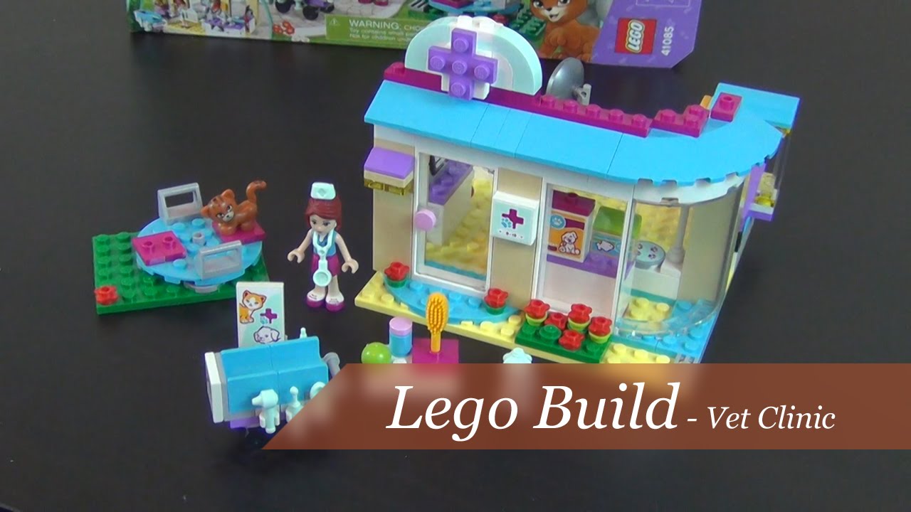Lego Build - Lego Friends Vet Clinic Set #41085