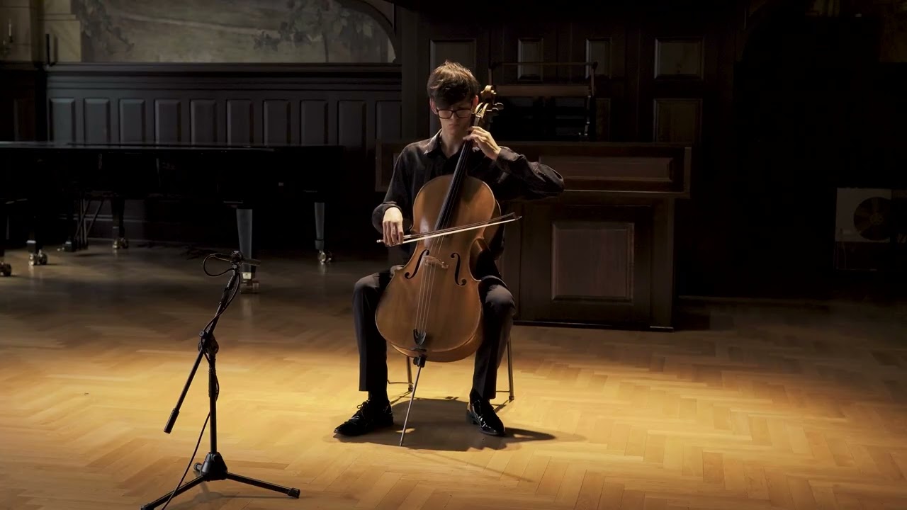 Filip Krzeszowiec - Eugene Ysaye  Sonata for solo cello in C minor op 28