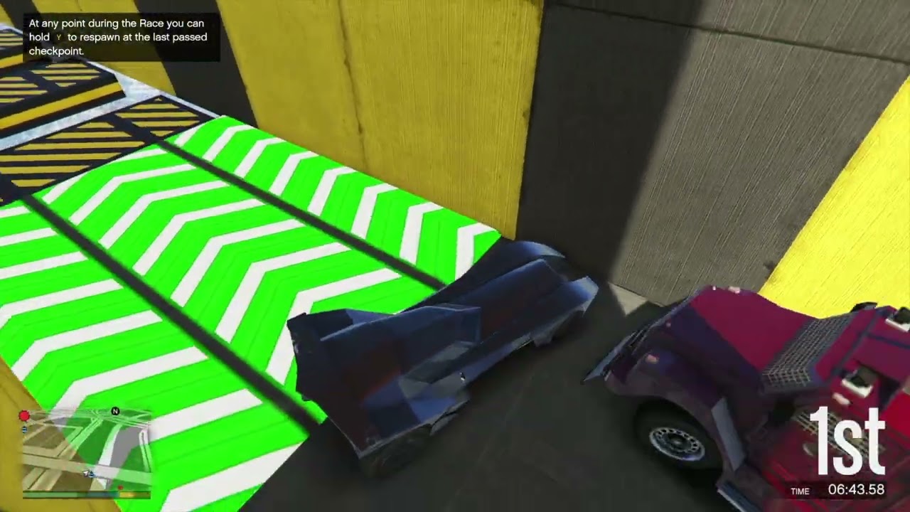 YOU BETTER MIND THE GAP IN THIS GTA 5 FACE TO FACE RACE!