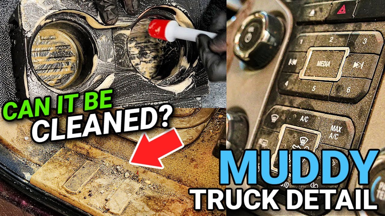 Можно ли почистить?!?! Очистка грузовика Nasty Smoker's Farm Truck Восстановление деталей автомобиля
