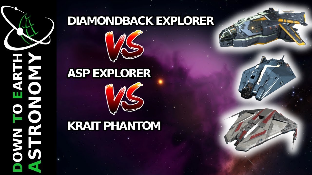 Best Exploration ship | DBX vs ASP vs Phantom | Elite Dangerous