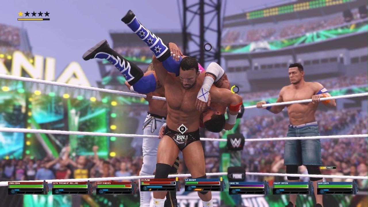 4v4 tag team Mach in 2k25