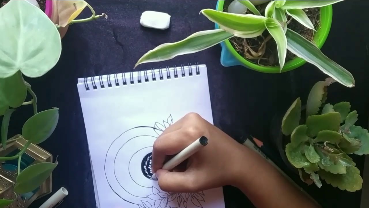 Beautiful and Easy Mandala Art in 5 Mins!