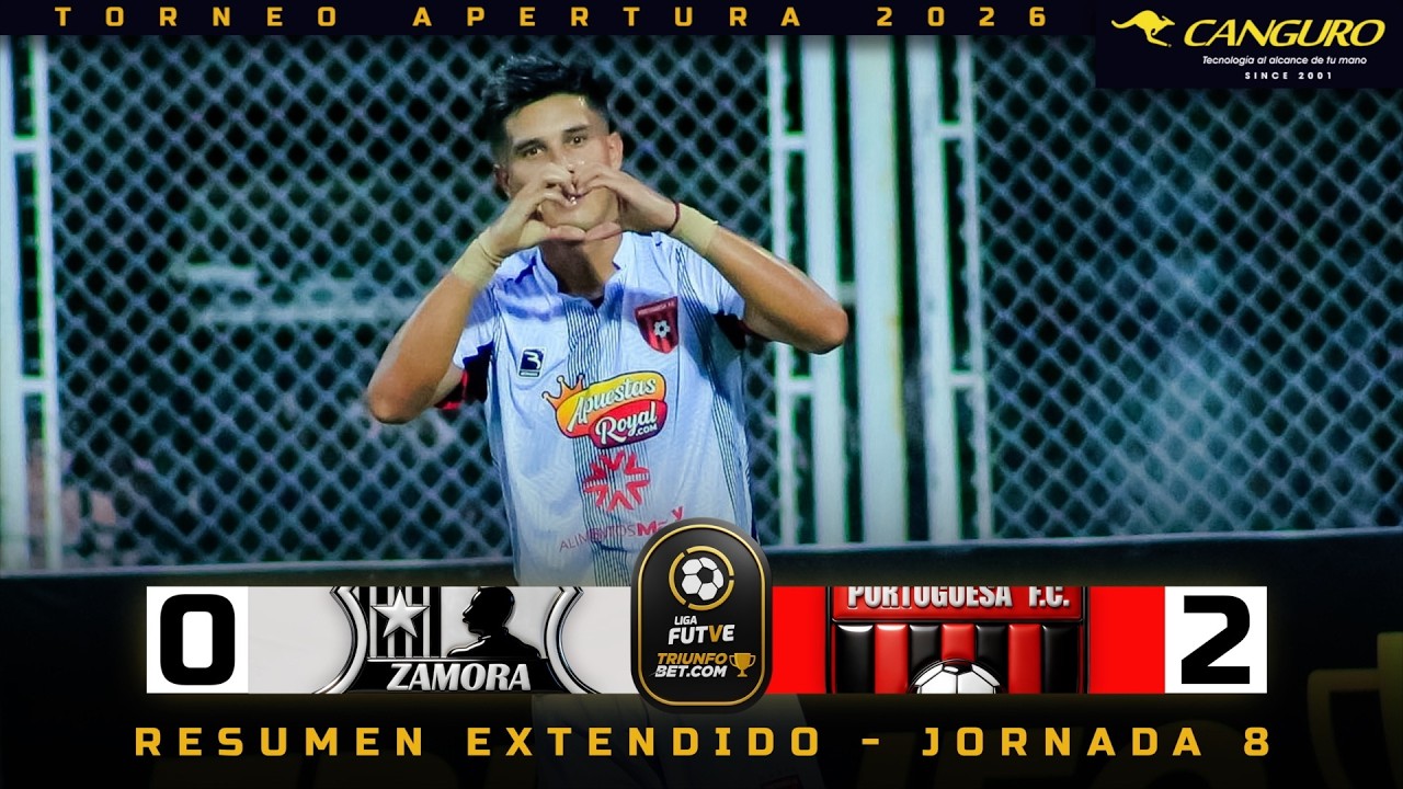 RESUMEN EXTENDIDO | Zamora - Portuguesa | Liga FUTVE Triunfobet