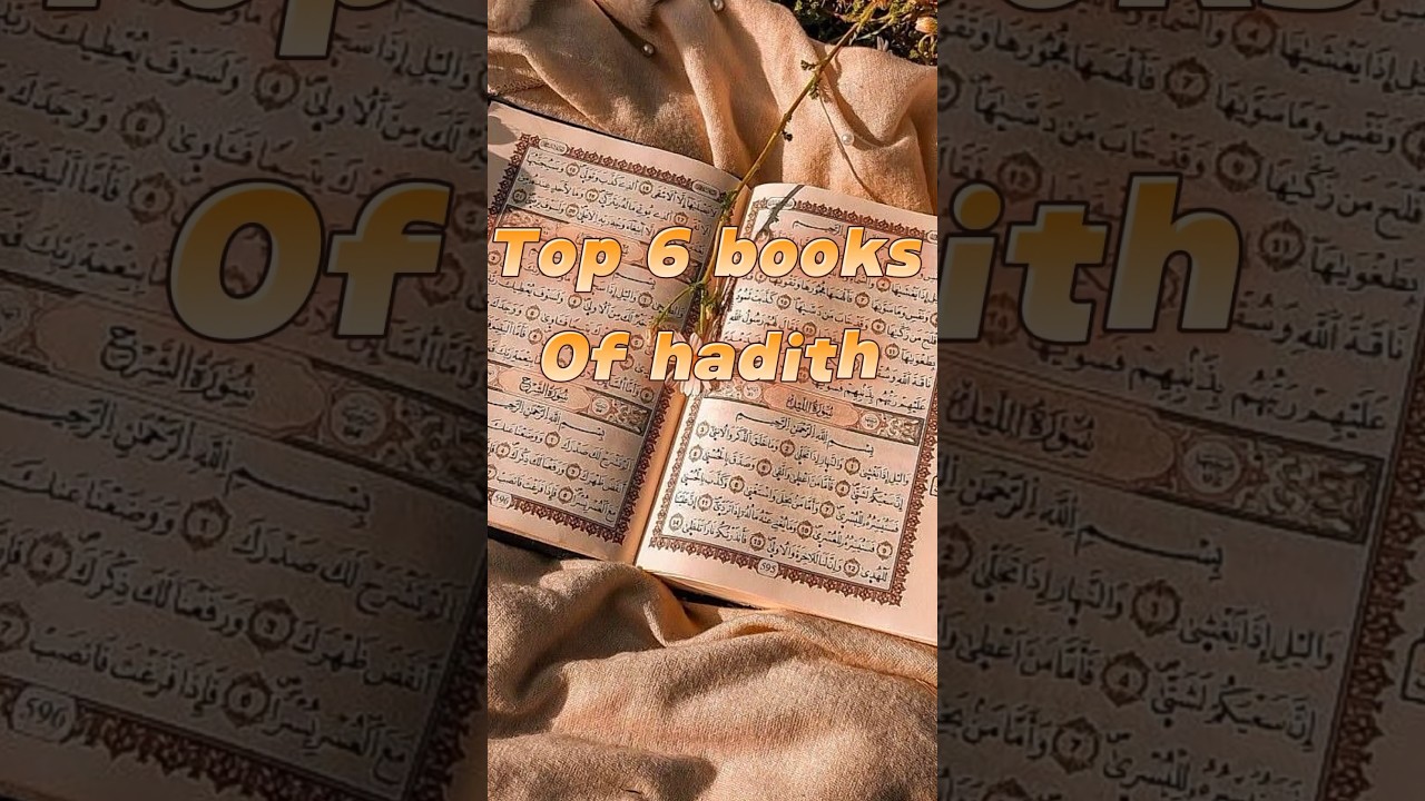 Top 6 Books Of Hadith😱#islamicvideo #islamic #shortfeed #shorts #shortvideos