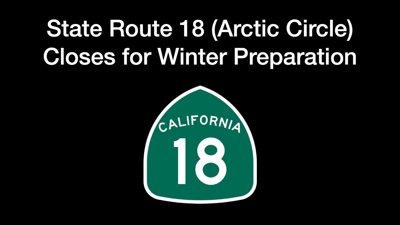 State Route 18 Arctic Circle Winter Prep Work Begins