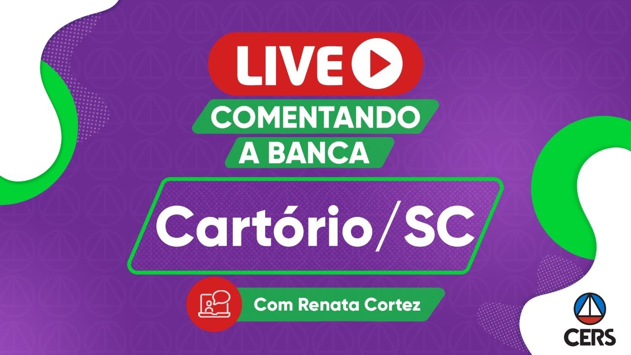 CART&Oacute;RIO/SC | Comentando a Banca