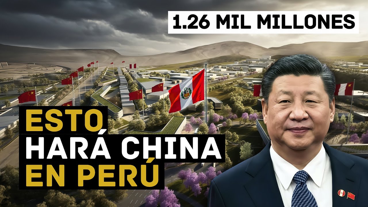 China construirá GIGANTESCA CIUDAD INDUSTRIAL en Perú: Parque Industrial de Ancón