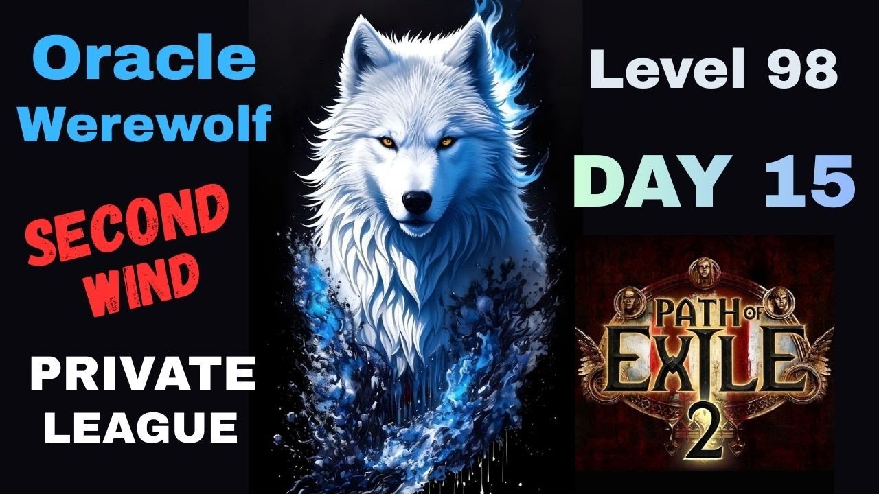 Path of Exile 2 - Ice Wolf Druid (Second Wind) Level 98 - Private League DAY 15