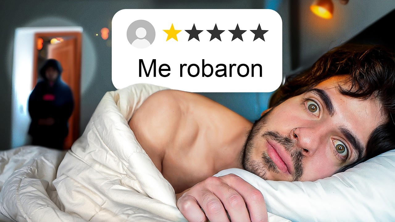 Fui a hoteles de 1 estrella.