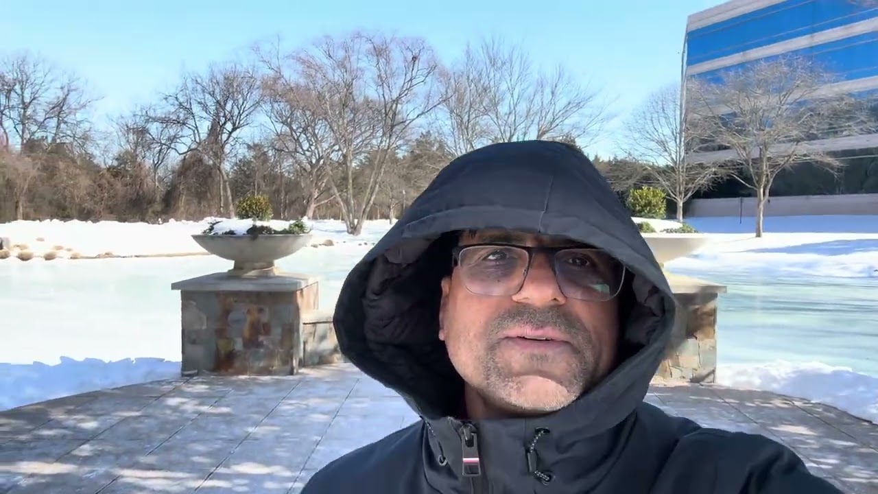 Beautiful Snowfall in Washington DC Metro