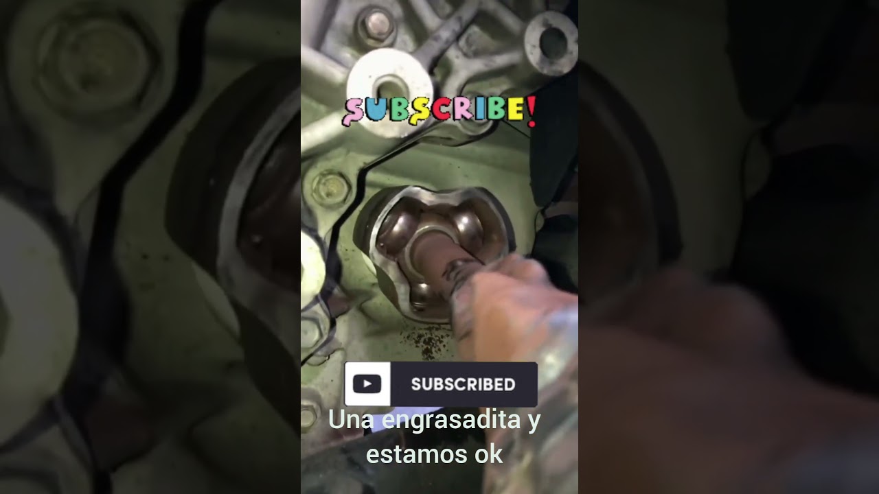 Falla en homocinetica lado de caja.