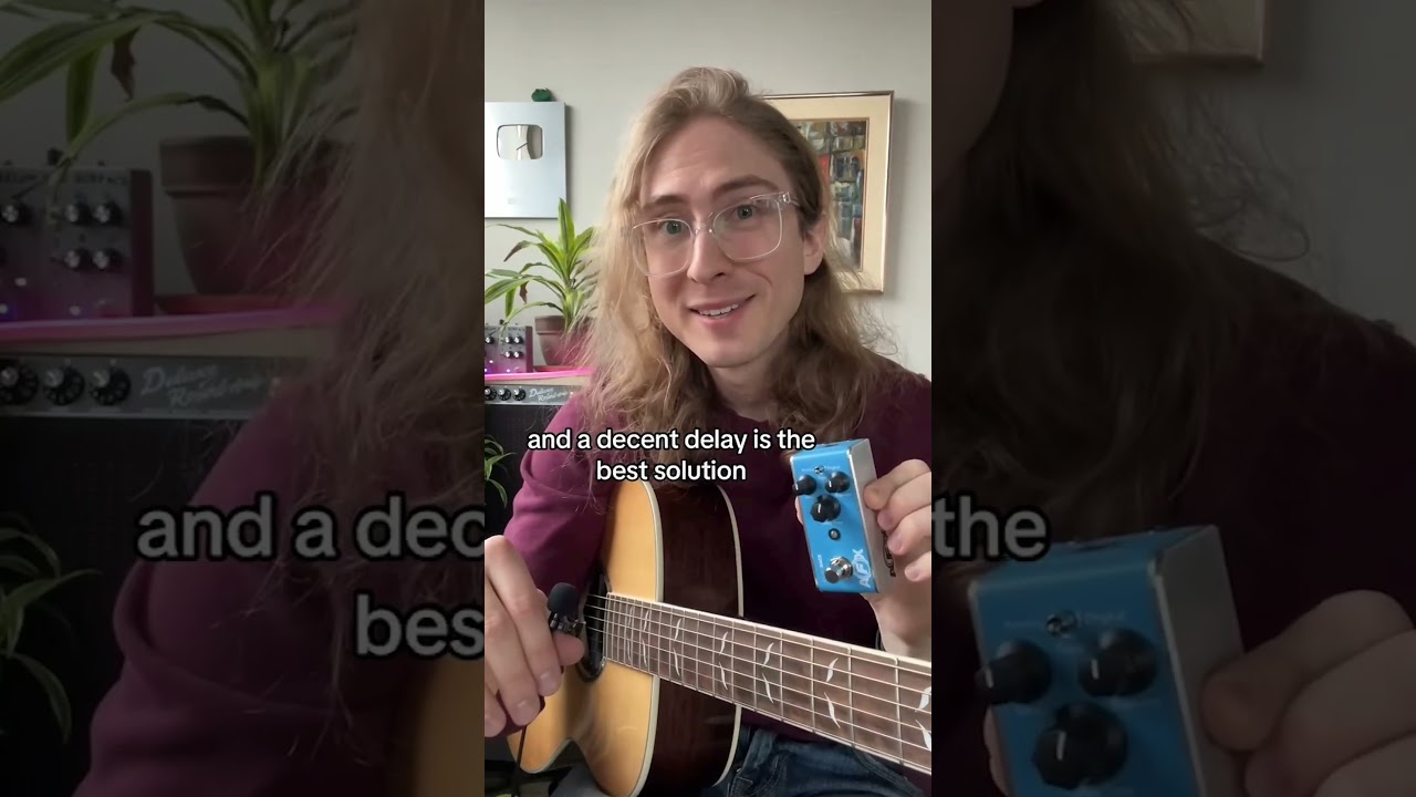 Have you ever added a delay effect to your acoustic guitar? The Fishman AFX EchoBack lets you!