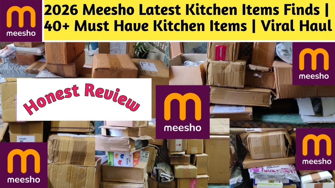 2026 Meesho Latest Kitchen Items Finds | 40+ Must Have Kitchen Items | Viral Haul #meesho #sale 