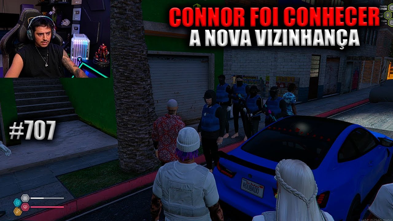 CONNOR FOI CONHECER A NOVA VIZINHANÇA! EP 707