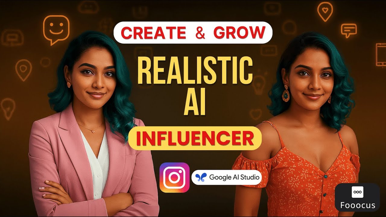 Create your Consistent AI influencer 🔥 | 100% Free Method (In Hindi), Fooocus AI + Google AI Studio