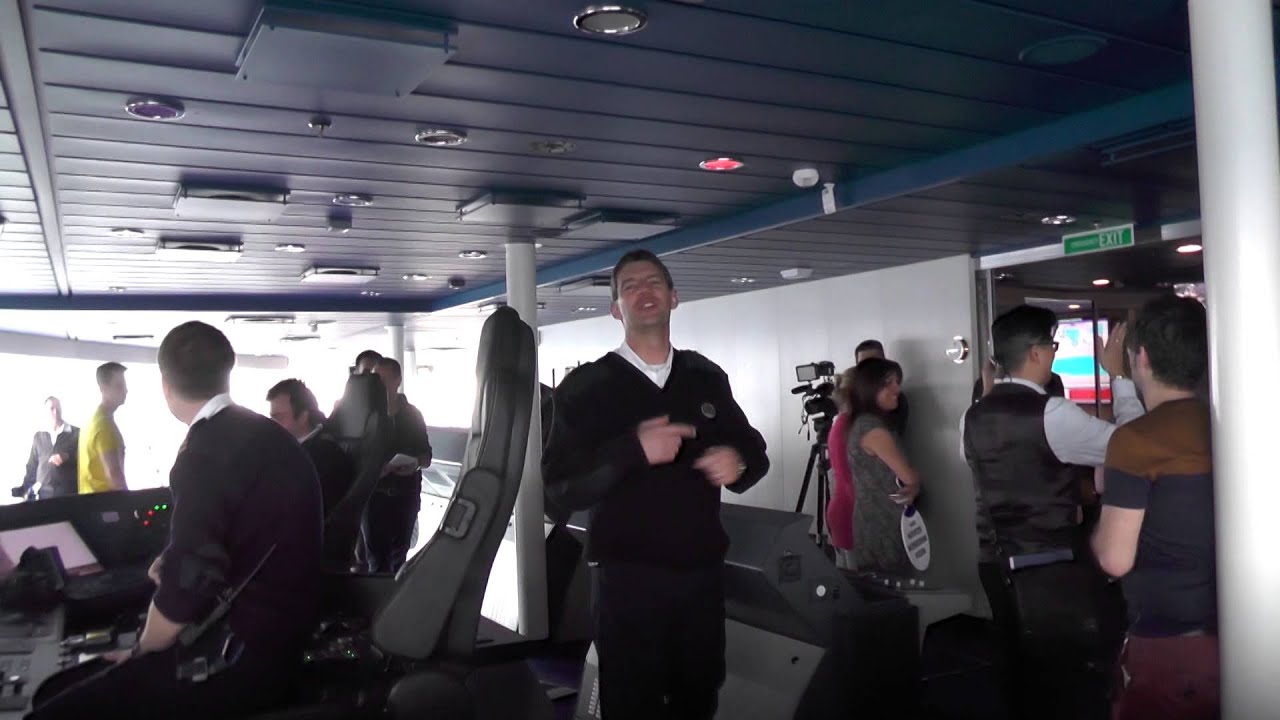 Quantum Of The Seas: 1 - our mind-blowing bridge tour of this new $1 billion cruise ship