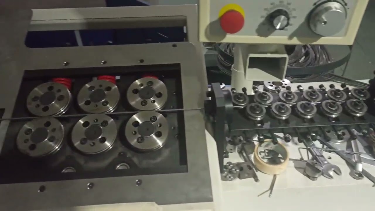 WB2D-208A CNC Wire Bending Machine – Graphic Bending Test Video