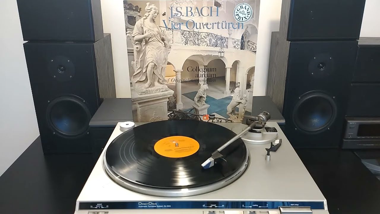 J.S. Bach - Four Overtures on Original Instruments - Collegium Aureum, F. Maier - 2xLP Vinyl (1979)