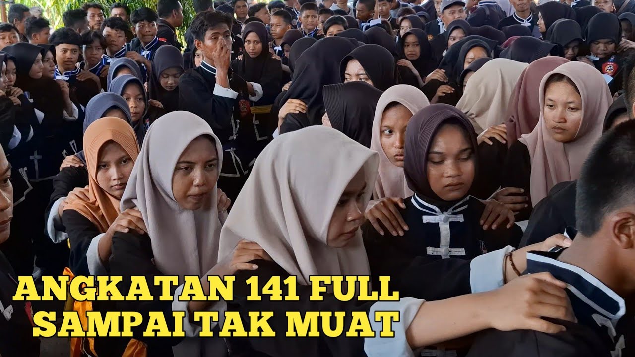 SUASANA DILUAR PADEPOKAN IKSPI ANGKATAN 141 | RIBUAN ANGGOTA PADATI KAMPUNG PESILAT MADIUN