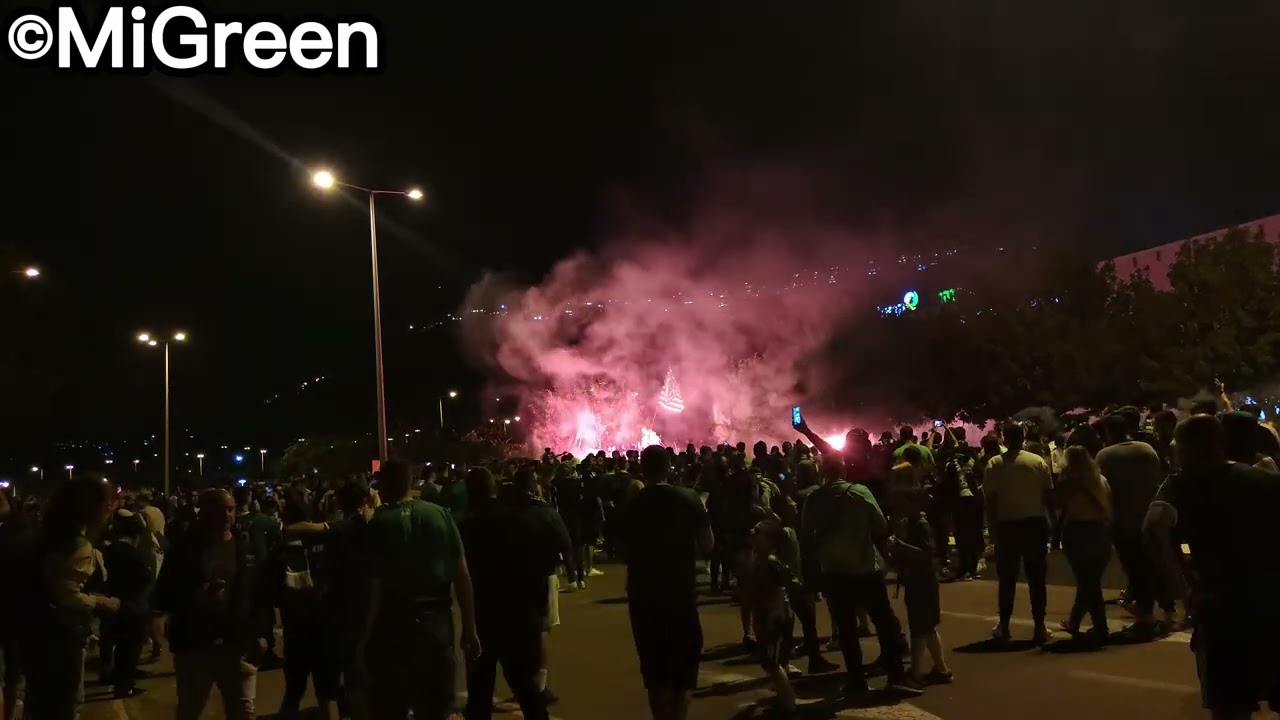זוכר תמשחק הראשון בקרייה סוף שבוע מגיע אבוקות וזיקוקים בחגיגות האליפות של מכבי חיפה
