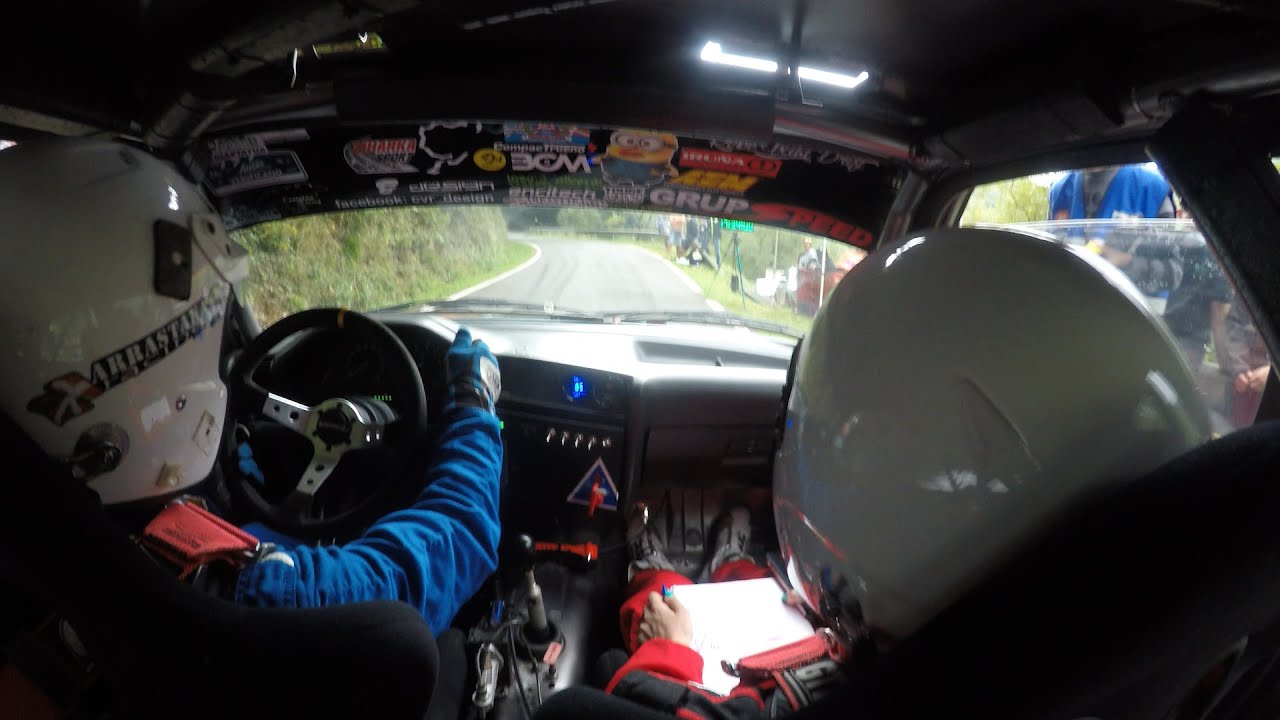 Gaizka Zabala eta Izorne Tena Rallysprint Lesaka 2020