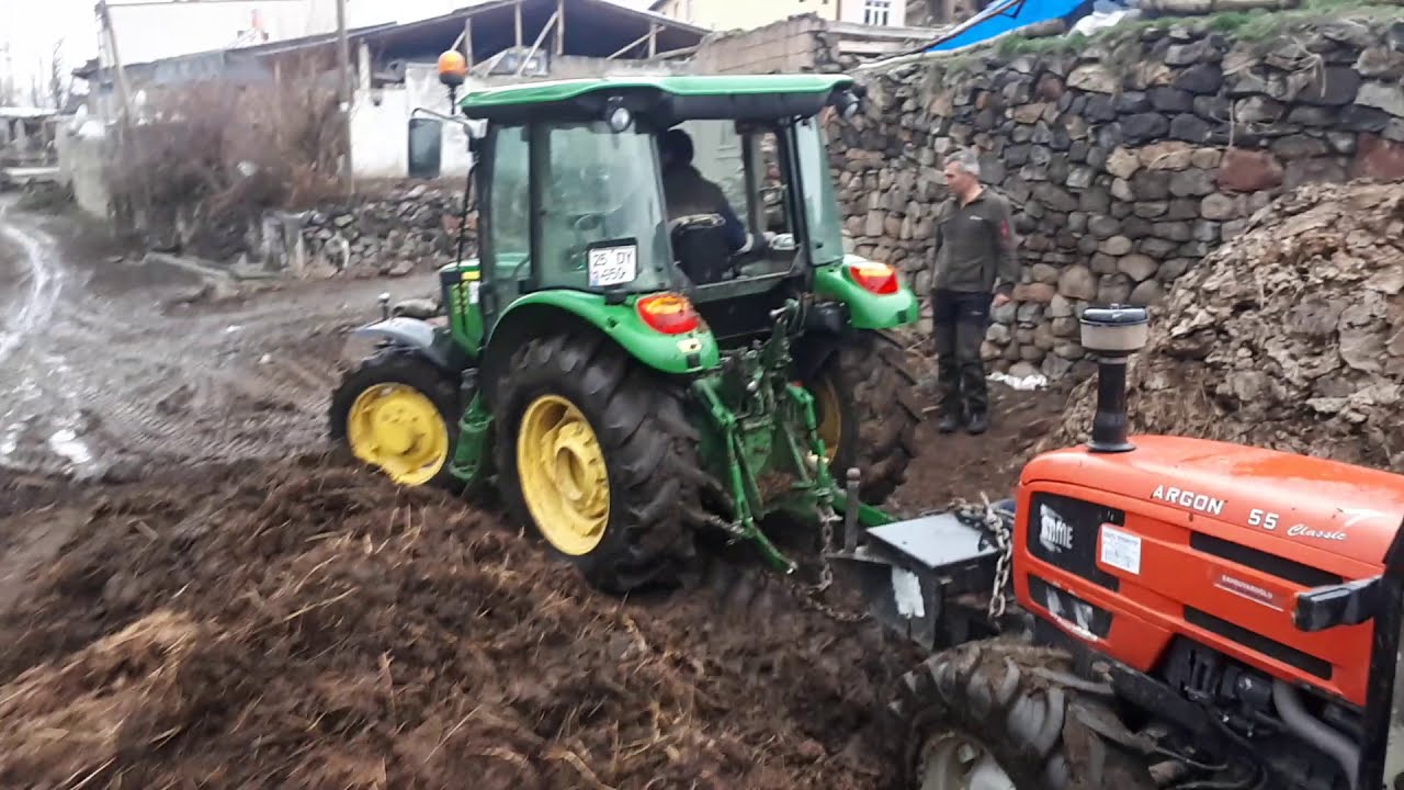 Same Argon 55 Classic ve John Deere 5055E