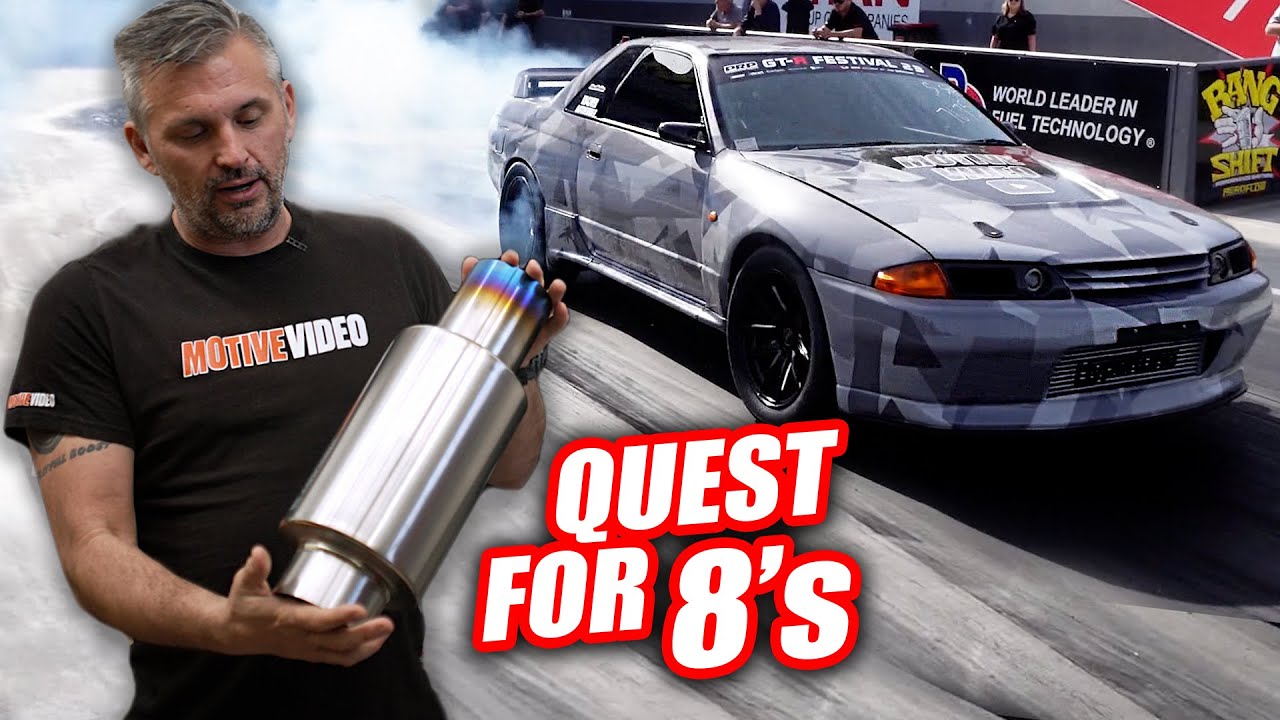Выхлопная система R32 GT-R Custom Titanium 4