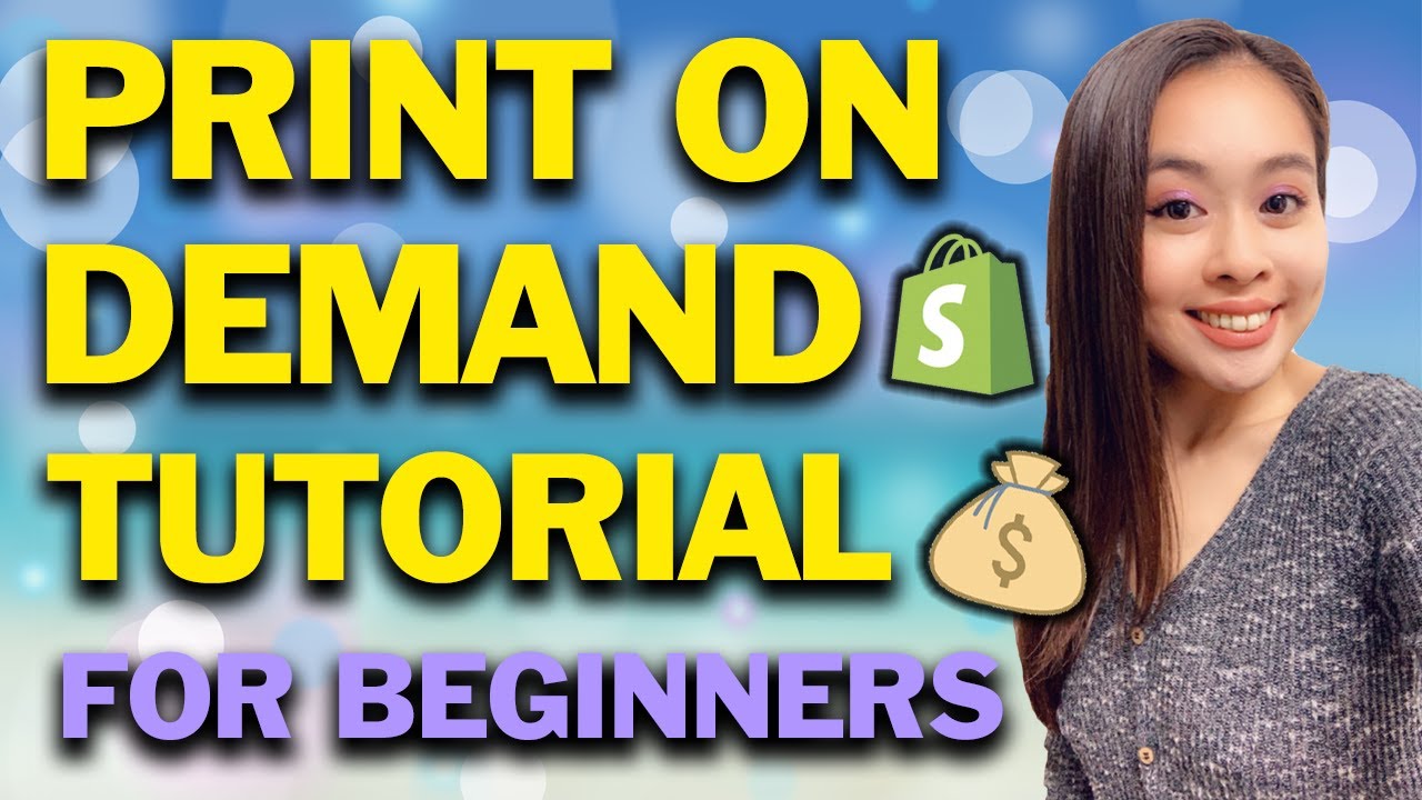 PRINT ON DEMAND TUTORIAL FOR BEGINNERS
